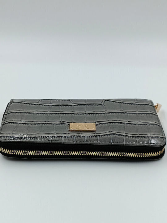 Kleines Damenbrieftasche Grau