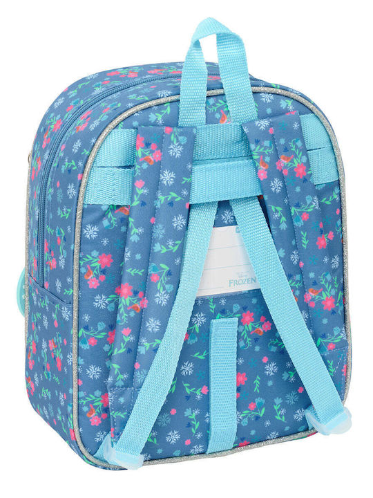 Frozen District Schulranzen Rucksack Blau 22 x 10 x 27cm