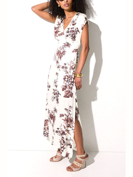 Summer Maxi Ecru Dress CA6298TS061 P9654