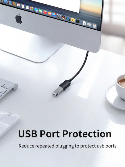 Cabletime USB 2.0 Cable USB-A male - USB-A female Μαύρο 1.5m CT-AMAF2.0-PB1.5