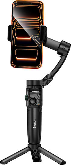 Hoco K91 Mobile Gimbal with 3-Axis Stabilizer and 5 Hours Operation Black