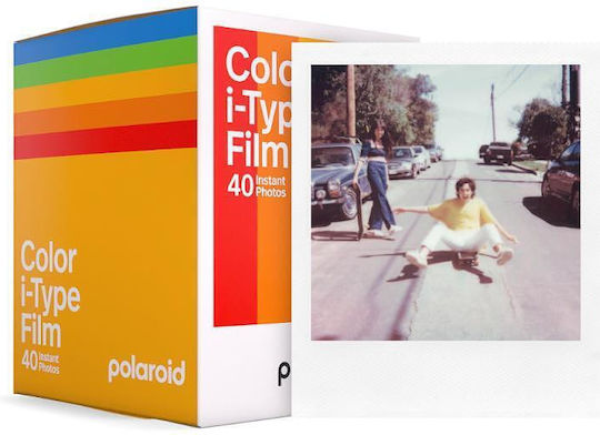 Фото Аксесоар Polaroid Цветен Филм I-type 40 Пакета 006010