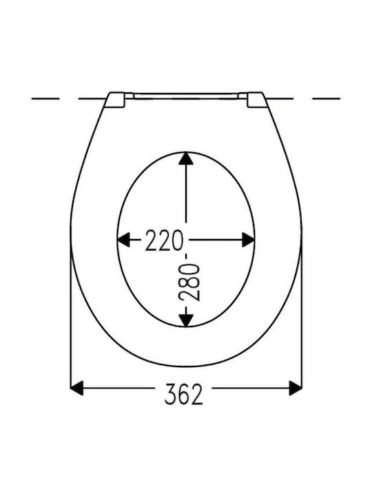 Cedo Plastic Toilet Seat