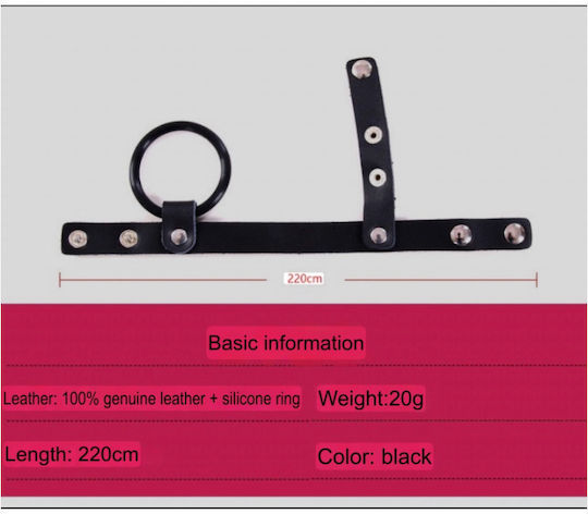 Aph Δαχτυλίδι Πέους Μάυρο Black Penis Ring Jjh-006
