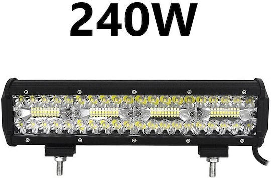 Led Super Triple-row 240watt Aδιάβροχη Μπάρα & Πλεξούδα & Bull-bar 8000lm-12/24volt Tc-400