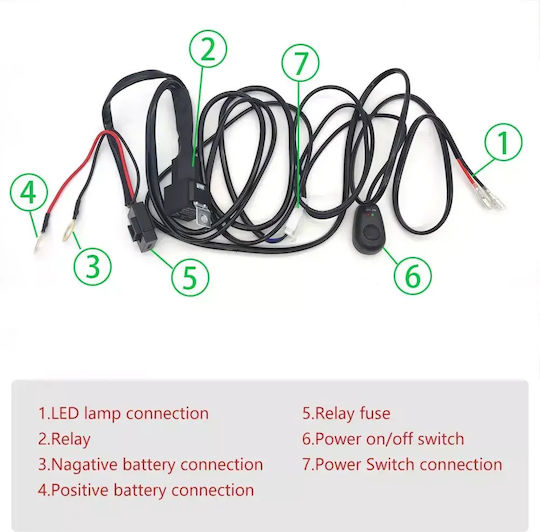 Led Super Triple-row 240watt Aδιάβροχη Μπάρα & Πλεξούδα & Bull-bar 8000lm-12/24volt Tc-400