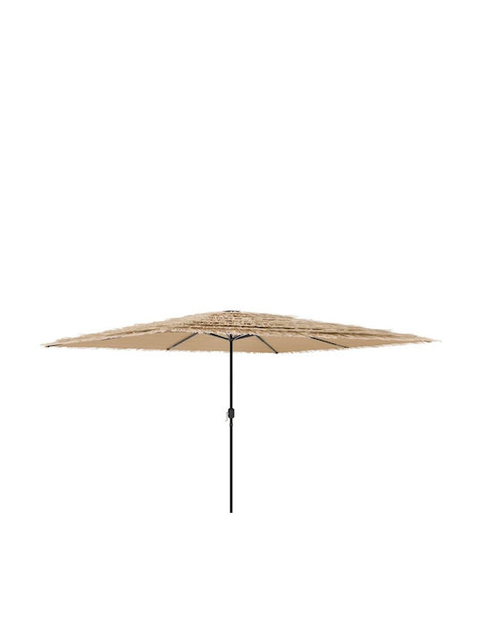 Garten- und Terrassen-Sonnenschirm Rundschreiben Metall Braune F2.48xY2.48m