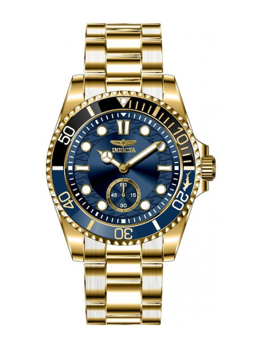 Invicta Invicta Pro Diver Ρολόι Μπαταρίας με Μεταλλικό Μπρασελέ Invicta Invicta Pro Diver Ρολόι Μπαταρίας με Μεταλλικό Μπρασελέ