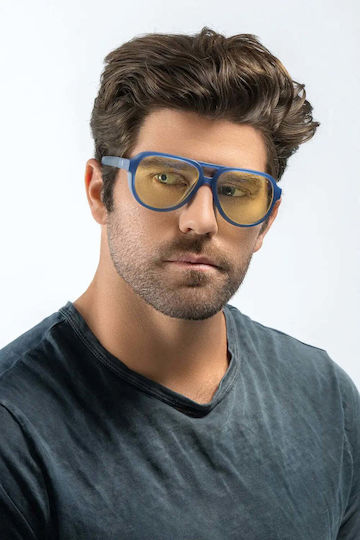 Computer Glasses Gunnar Alienware Roswell Conspiracy Blue Amber