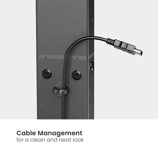 Sbox Mount Подова Стойка За Телевизор До 75" И 40kg Черна