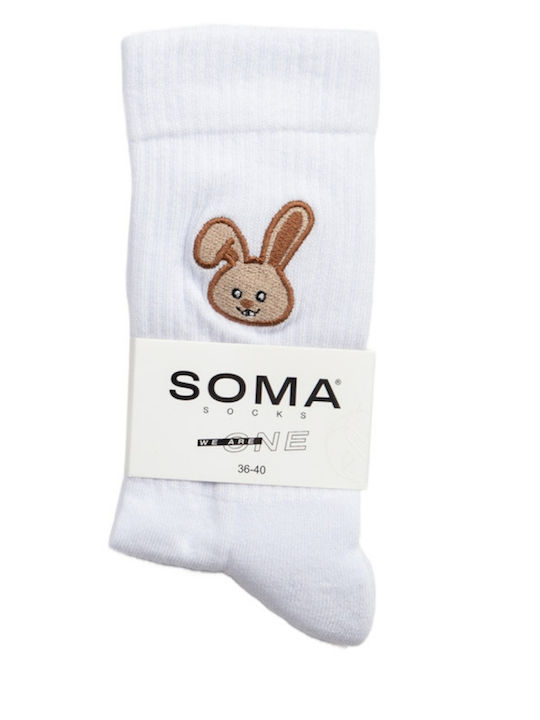 Soma Дамски Чорапи Бели