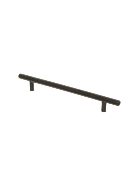 X-IT Möbelgriff aus Metall in Schwarz Farbe mit Lochabstände 128mm