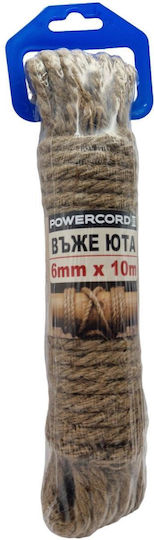 Jute Seil Ø6mm Bündel 10m