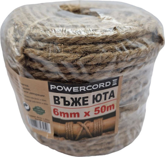 Въже От Юта 6мм X 50м