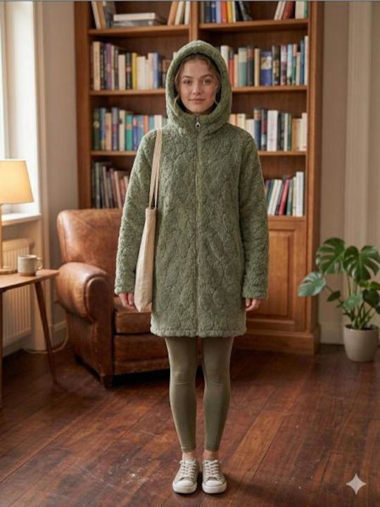Relax Lingerie Summer Women's Pyjama Cardigan Green