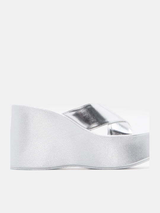 Summer Women's Silver Platforms