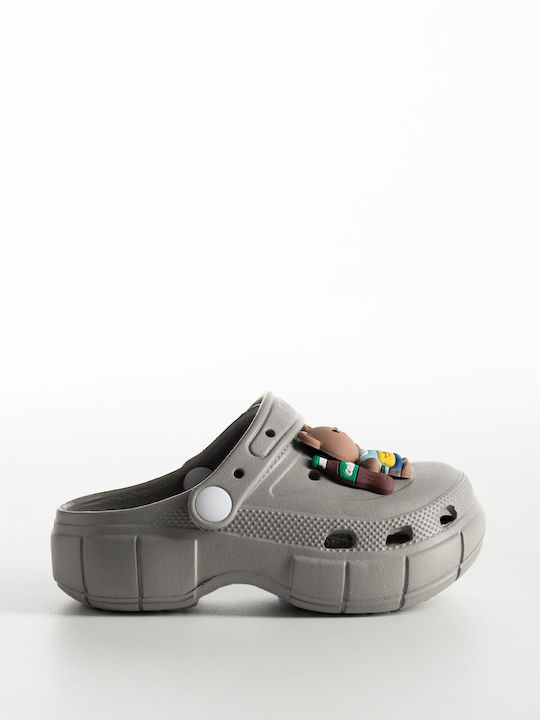 Kinder Strandschuhe Anatomisch Grau Pk26-151-1174-42-Grau