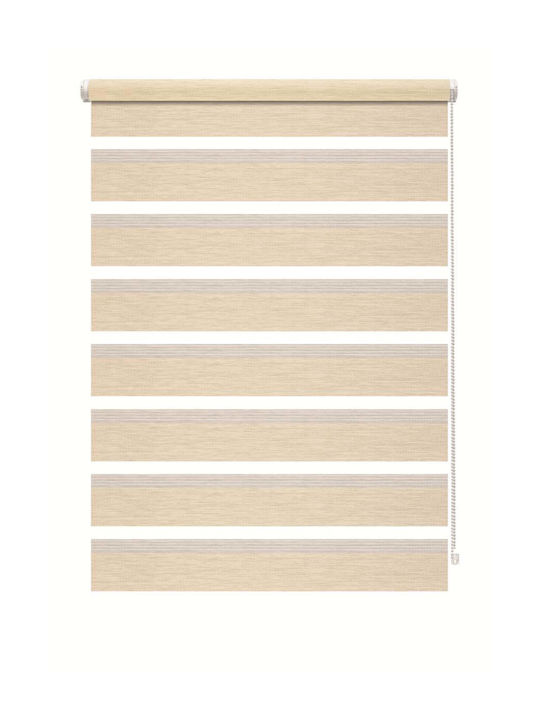 Rollos Für Partiellen Blackout Doppelt Beiges P57xH150cm