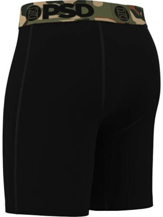 Herren Boxershorts Army Black Ctn Sld Tarnfarben
