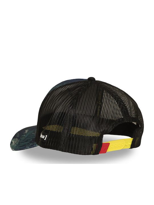 Capslab Kappe Mesh Jurassic Park Patch Grün Schwarz Rot