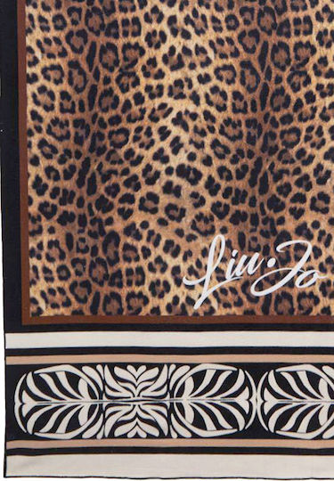 Liu Jo Beige Beach Towel