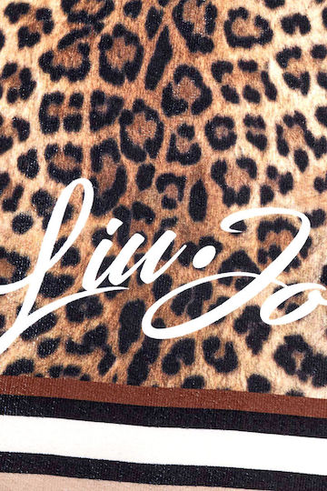 Liu Jo Beige Beach Towel