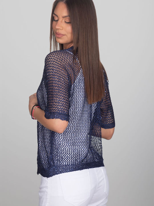 Blue Women's Bolero