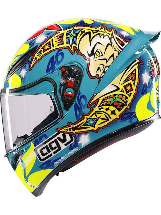 AGV K1 S Rossi Mugello 1999 Motorcycle Helmet Full Face ECE 22.06 1500gr