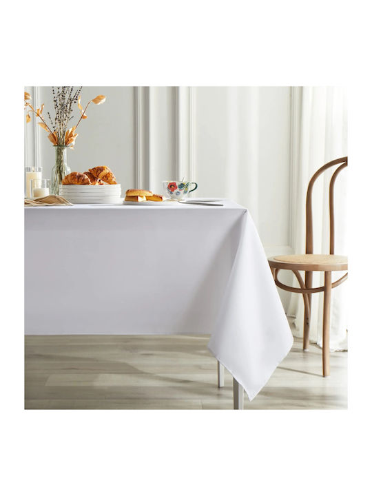 Kotonia Home Față De Masă Din Bumbac Alb 140x180 Cm