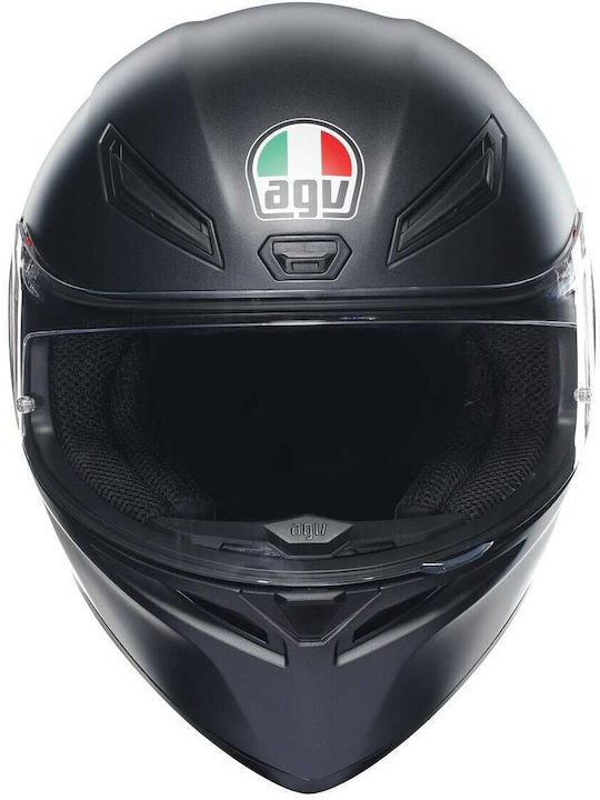 AGV K1 S Matt Black Motorcycle Helmet Full Face ECE 22.06 1500gr