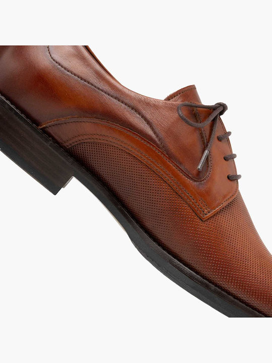 Leather Men's Dress Shoes Tabac Brown