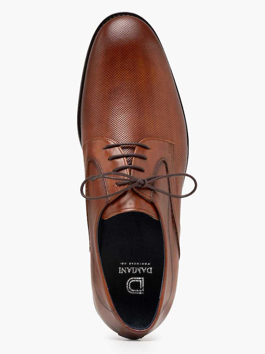 Leather Men's Dress Shoes Tabac Brown