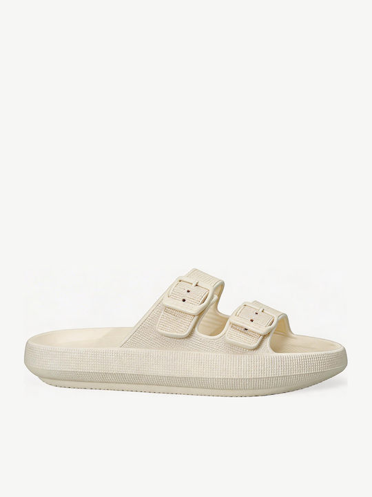Damen Zehentrenner in Beige Farbe
