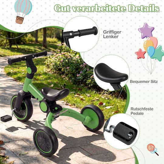 Costway Kids Balance Bike Green