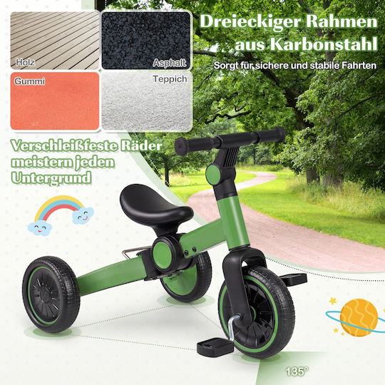 Costway Kids Balance Bike Green