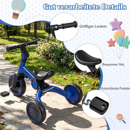 Costway Kids Balance Bike Blue