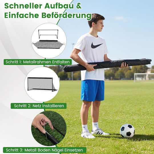 Costway Football Goal 120x57x60cm