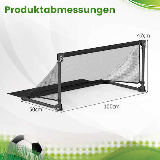 Costway Football Goal 100x50x47cm