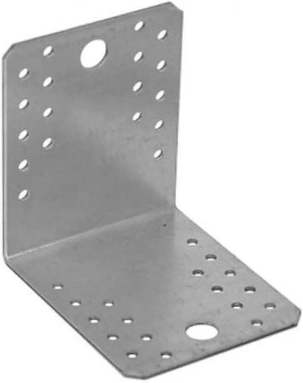 Domax Raft De Colț Din Metal În Culoare Argintie 105x105mm
