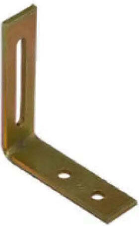 Domax Eckregal aus Metall in Bronze Farbe 65x75mm