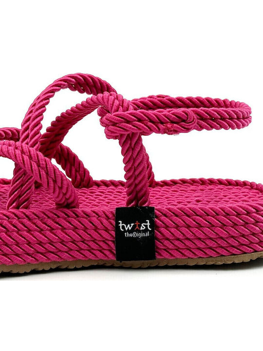 Sandale Casual Damă Fuchsia