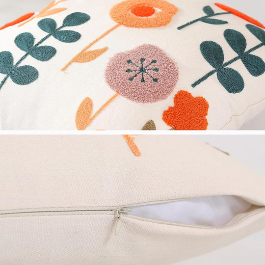 FRIPIA Decorative Pillow Case Multicolour 45x45cm