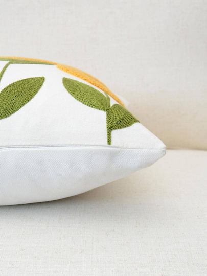 FRIPIA Față De Pernă Decorativă Galbenă 45x45cm