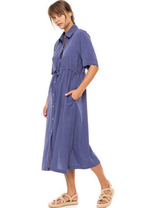 Pink Label Caftan De Plajă Violet