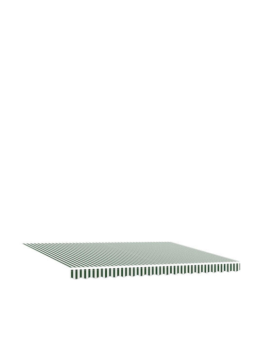 vidaXL Τέντα Βεράντας Πράσινη 4x3.5m