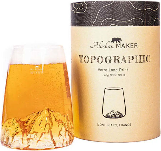 Alaskan Maker Mont Glass for White Wine Made of Crystal in White Colour 450ml