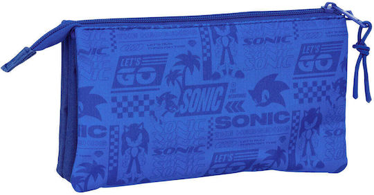 Sonic Pencil Case Blue