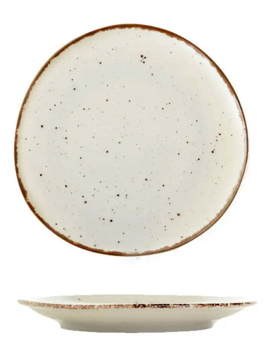 Güral Porselen Serving Plate Desert with Diameter 20cm