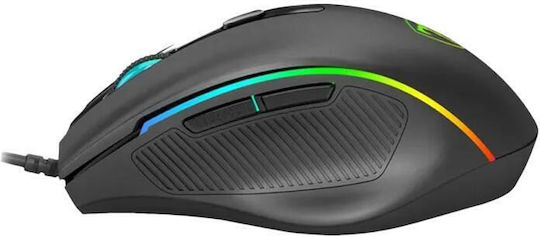 T-Dagger Rekrut 2 RGB Gaming Maus 3200 DPI Schwarzes