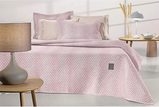 Guy Laroche Vera Подредба Шалтета Двойно Микрофибър Розови 220x240см 2 Бройки